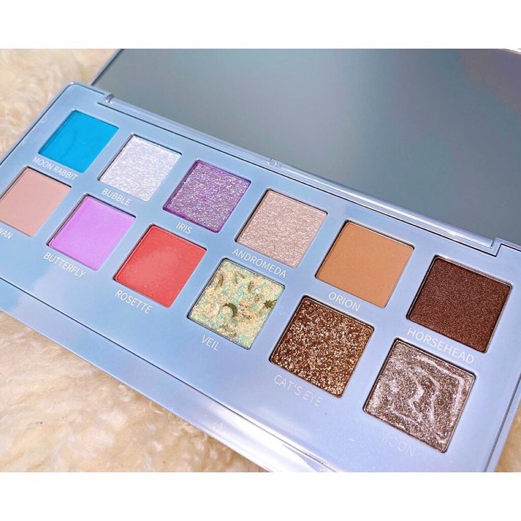 エクスプローラ12色 動物アイシャドウパレット/PERFECT DIARY/アイシャドウパレットを使ったクチコミ(2枚目)