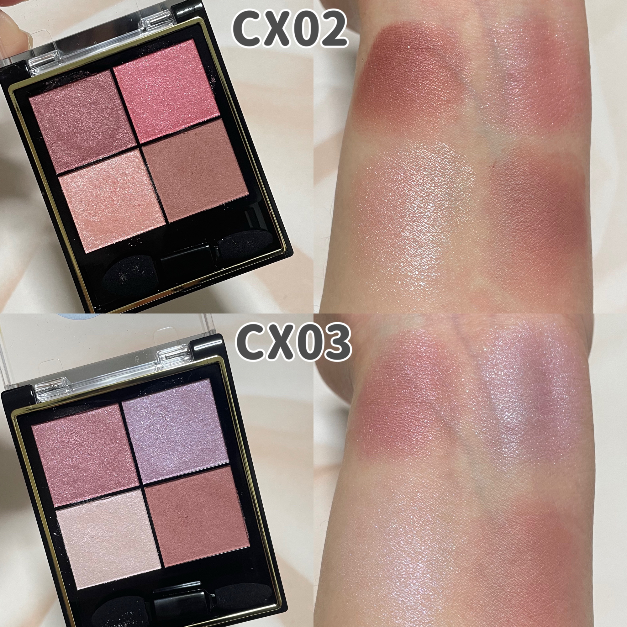 リアルクローズシャドウ/excel/アイシャドウパレットを使ったクチコミ（2枚目）