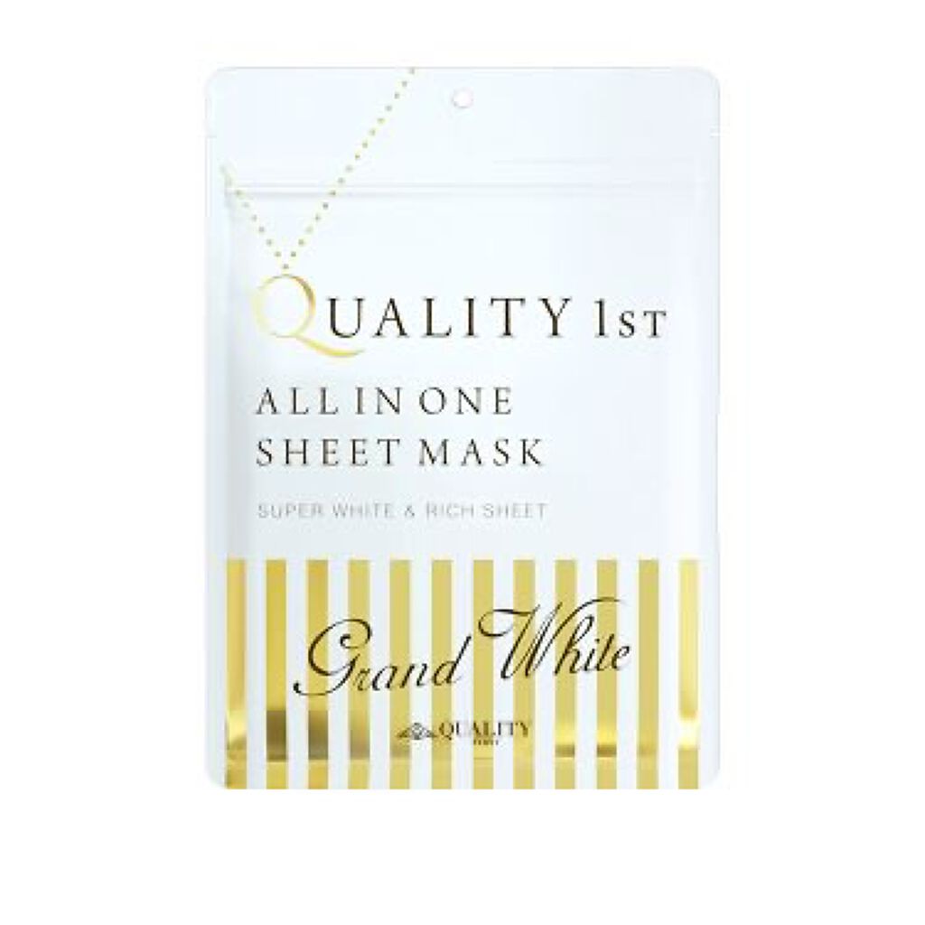 オールインワンシートマスク ホワイトEX/クオリティファースト/シートマスク・パックを使ったクチコミ(1枚目)