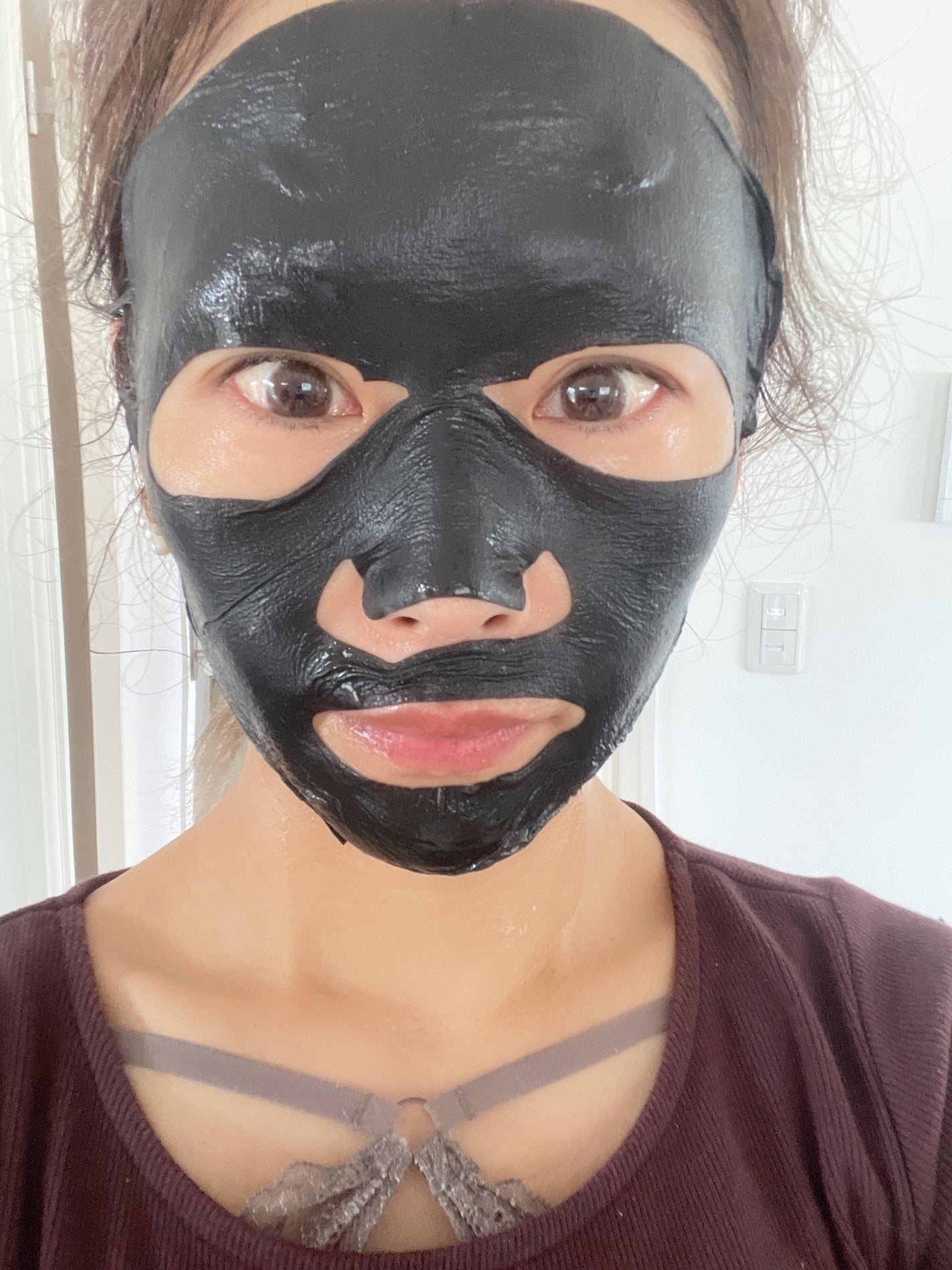ミルクシスルブライトニングスパブラックマスク/RAWQUEST/シートマスク・パックを使ったクチコミ(4枚目)