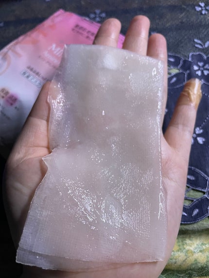 ミノン アミノモイスト ぷるぷるしっとり肌マスク/ミノン/シートマスク・パックを使ったクチコミ(4枚目)