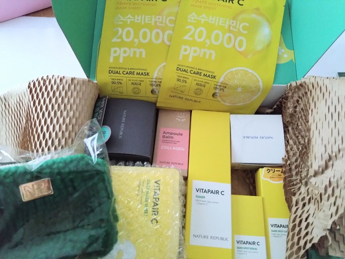 ビタペアC 集中美容液スペシャルセット/ネイチャーリパブリック/美容液を使ったクチコミ（1枚目）