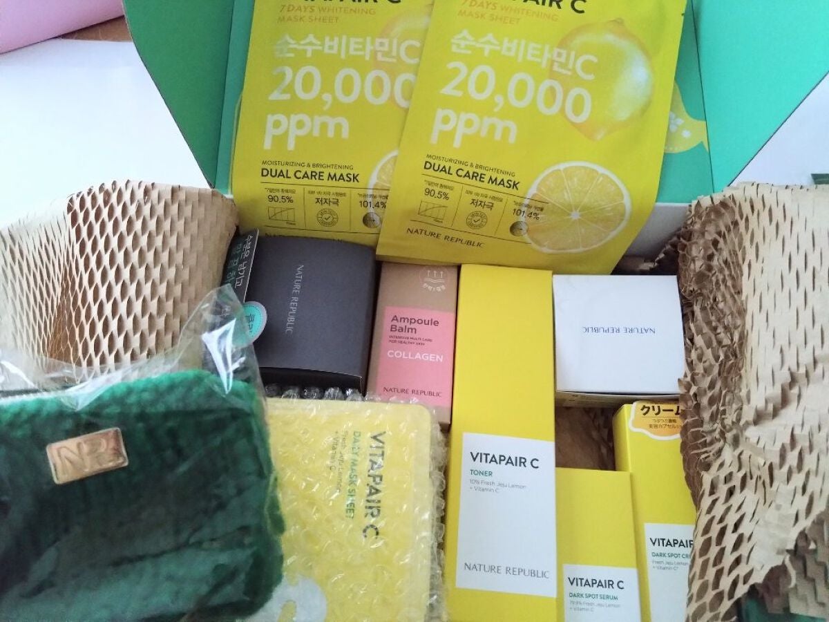 ビタペアC 集中美容液スペシャルセット/ネイチャーリパブリック/美容液を使ったクチコミ(1枚目)