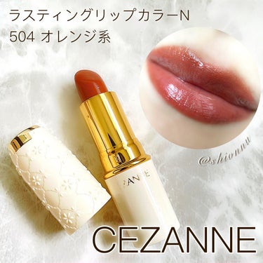 ラスティング リップカラーN/CEZANNE/口紅を使ったクチコミ（1枚目）