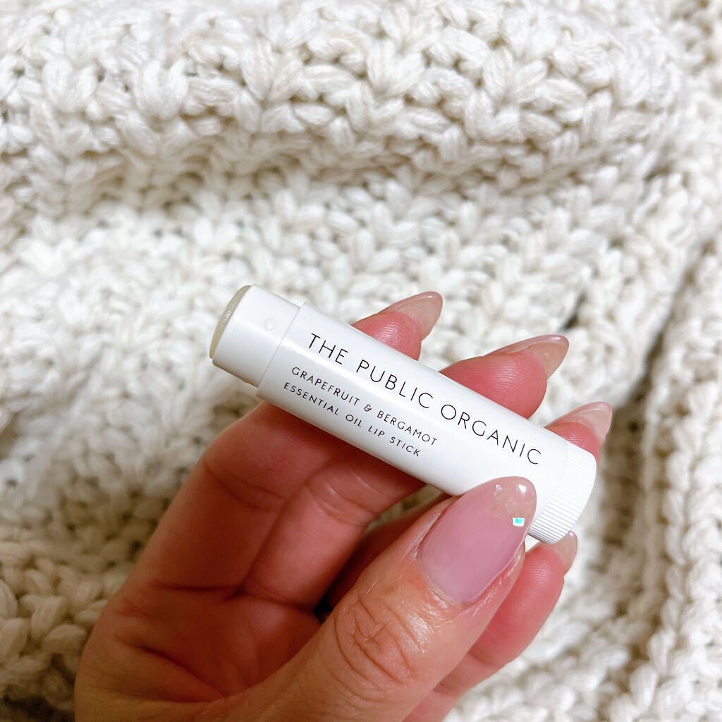 オーガニック認証 精油リップスティック スーパーポジティブ ライズ/THE PUBLIC ORGANIC/リップクリームを使ったクチコミ(4枚目)