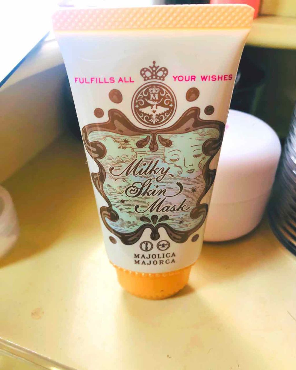 ミルキースキンマスク/MAJOLICA MAJORCA/化粧下地を使ったクチコミ（1枚目）