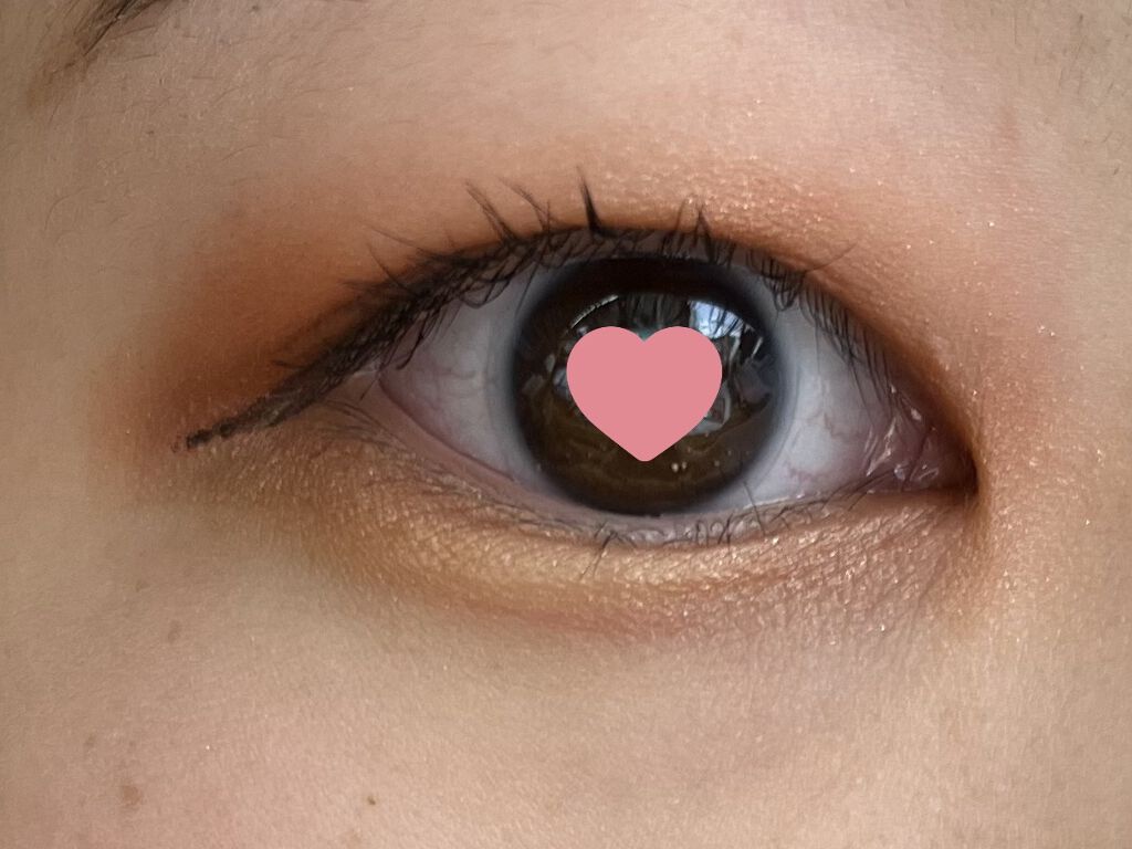 リキッドアイライナー 01 ブラウン/LIPHIP(リップヒップ)/リキッドアイライナーを使ったクチコミ（3枚目）