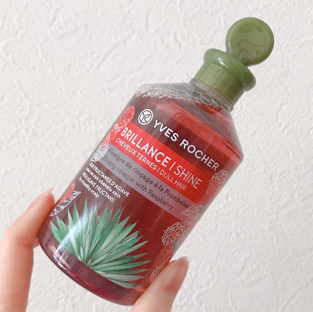 リンシングビネガー シルキーシャイン さらキララズベリー リンシングビネガー さらキララズベリー 150ml【旧】/イヴ・ロシェ/洗い流すヘアトリートメントを使ったクチコミ（3枚目）