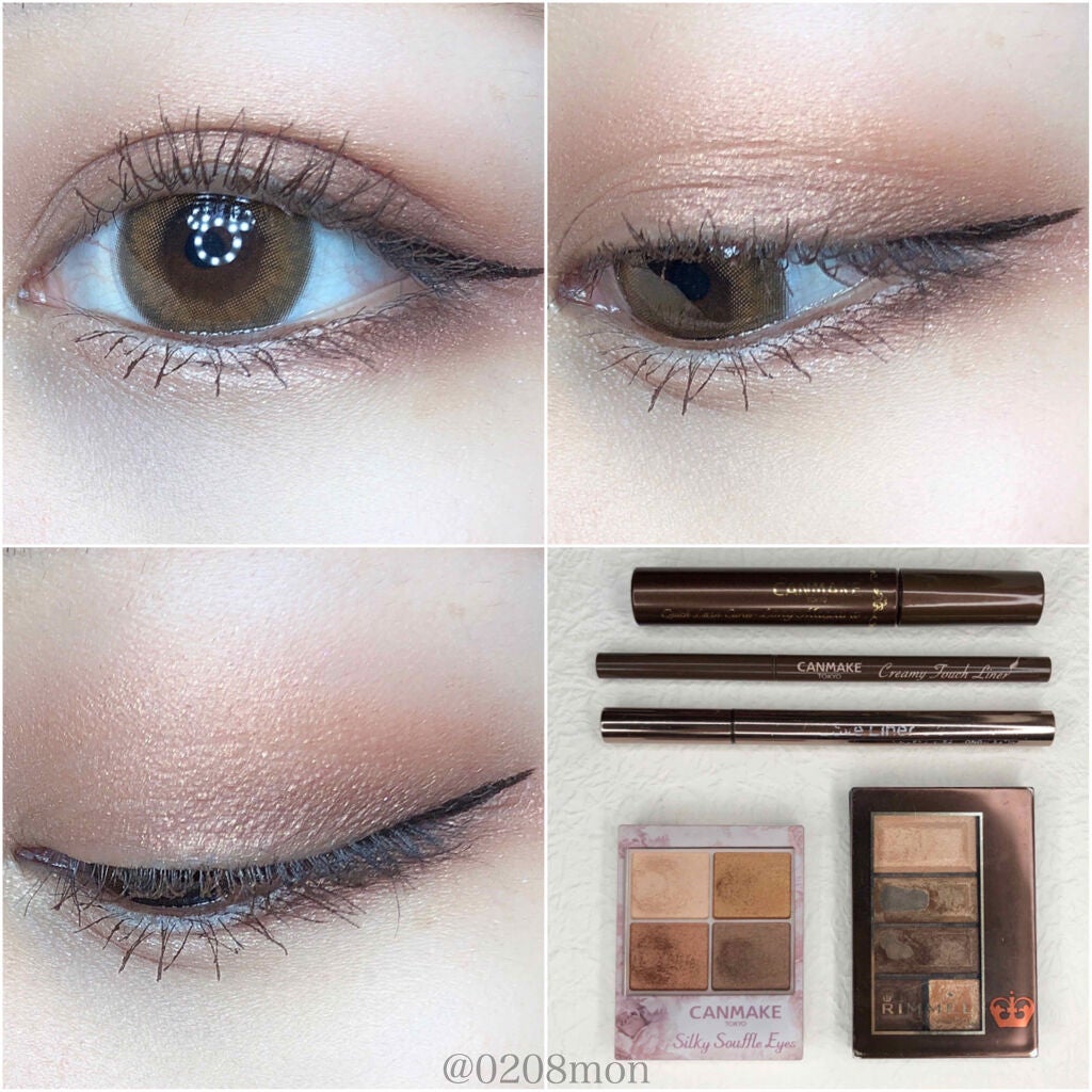 ショコラスウィート アイズ/リンメル ロンドン/アイシャドウパレットを使ったクチコミ(4枚目)