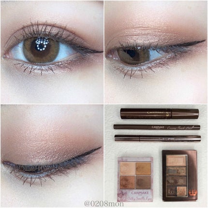 ショコラスウィート アイズ/リンメル ロンドン/アイシャドウパレットを使ったクチコミ(4枚目)