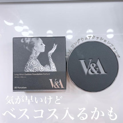 ロングウェアクッションファンデーション/V&Aビューティー/クッションファンデーションを使ったクチコミ(1枚目)