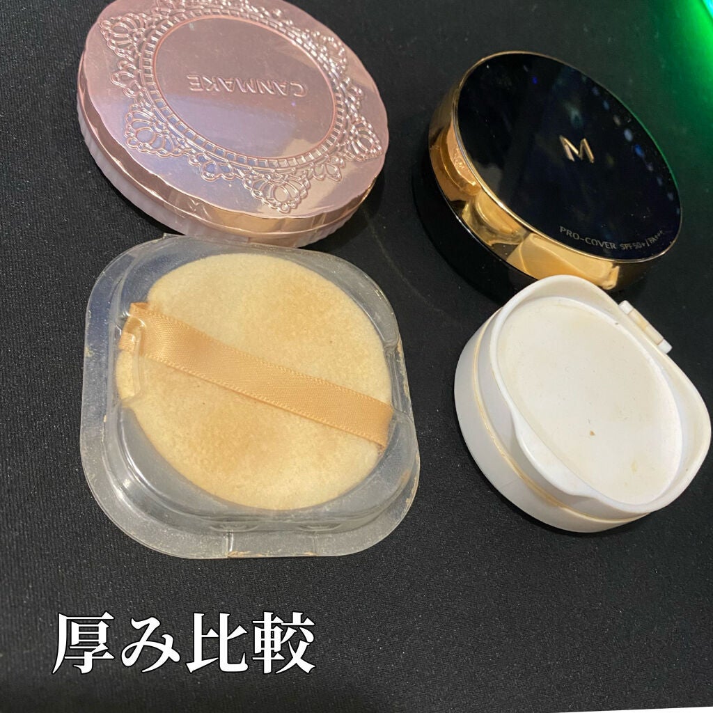 M クッション ファンデーション(モイスチャー)/MISSHA/クッションファンデーションを使ったクチコミ(3枚目)