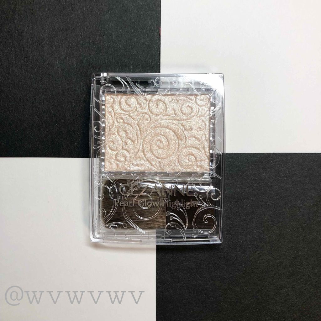 パールグロウハイライト/CEZANNE/パウダーハイライトを使ったクチコミ(1枚目)