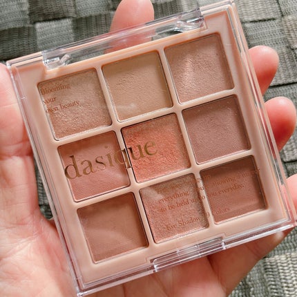 シャドウパレット/dasique/アイシャドウパレットを使ったクチコミ(1枚目)