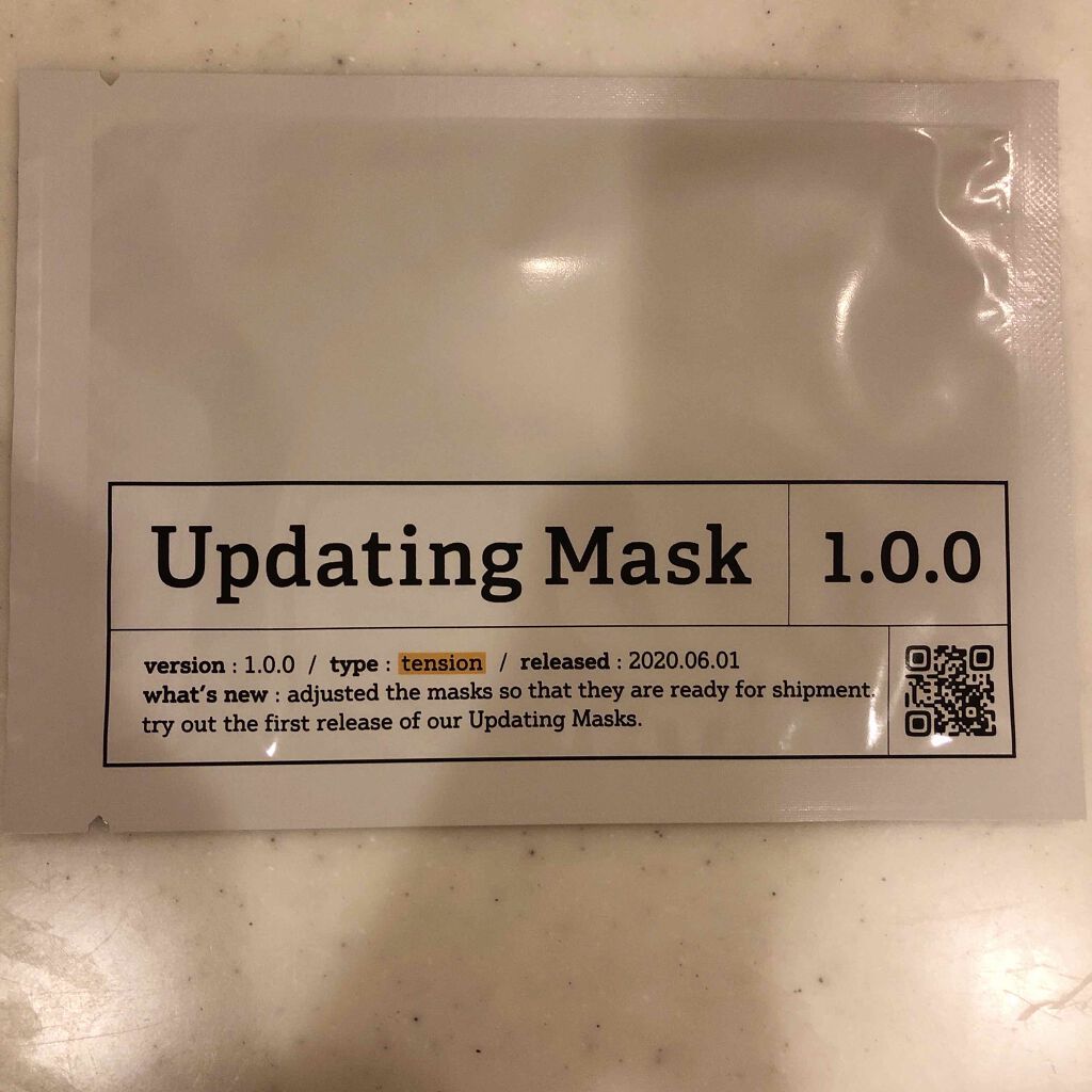 Updating Mask 1.0.0 Type TïŒæ¯ç©Žå¯ŸçïŒïŒtension 1ã»ãã5æå
¥ã/meol/ã·ãŒããã¹ã¯ã»ããã¯ã䜿ã£ãã¯ãã³ãïŒ4æç®ïŒ