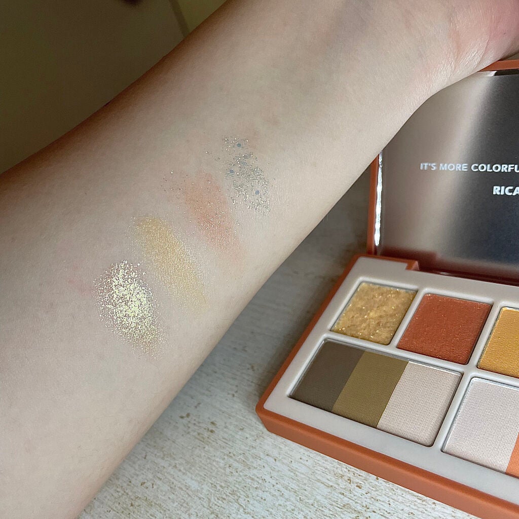 ラグトーマス・キット/RICAFROSH/アイシャドウパレットを使ったクチコミ(3枚目)