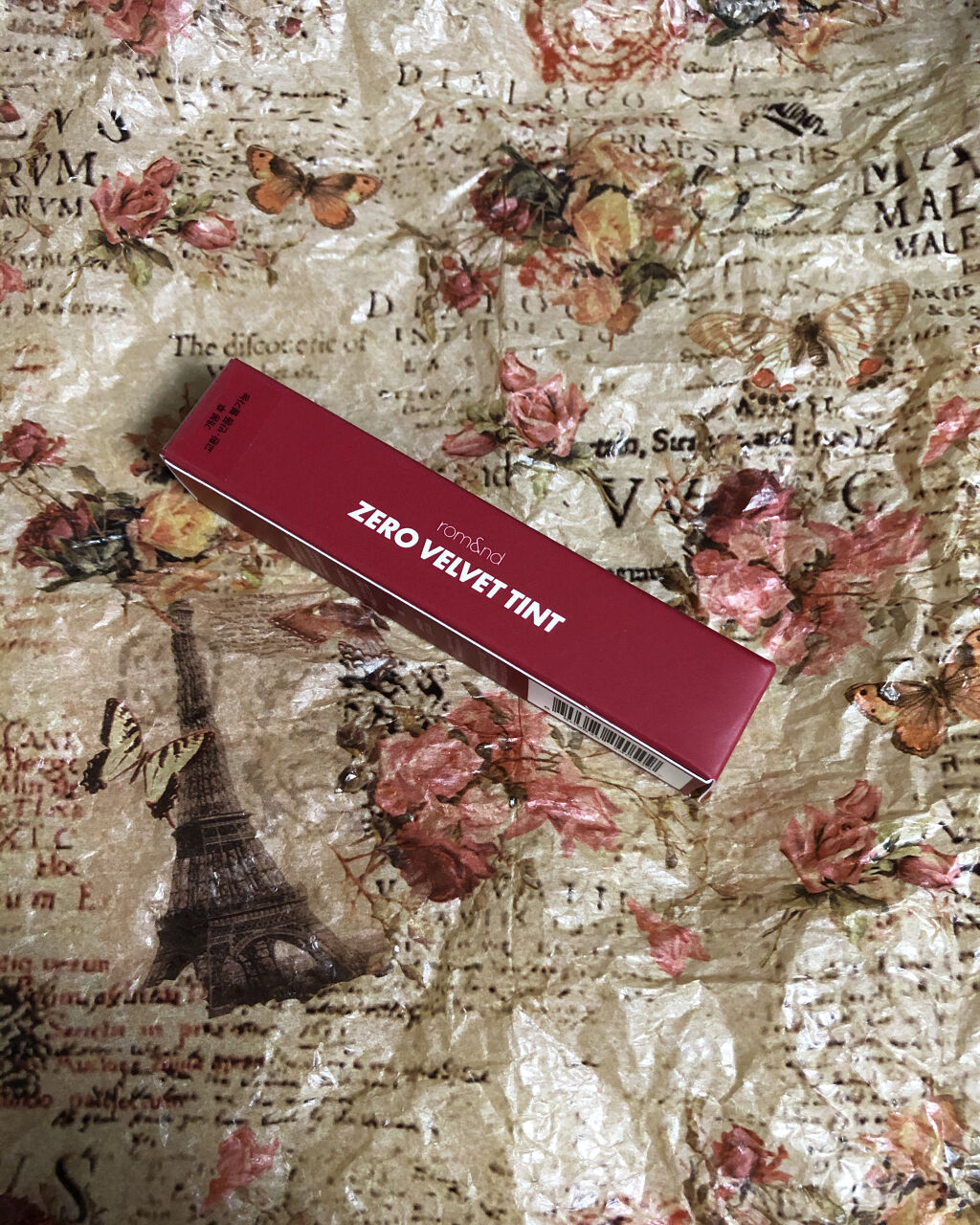 ゼロベルベットティント/rom&nd/リップティントを使ったクチコミ（1枚目）