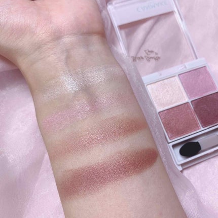 シルキースフレアイズ/キャンメイク/アイシャドウパレットを使ったクチコミ(3枚目)