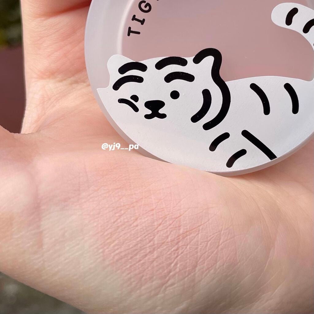 ムジークタイガーデューイーチーク /ETUDE/パウダーチークを使ったクチコミ(4枚目)