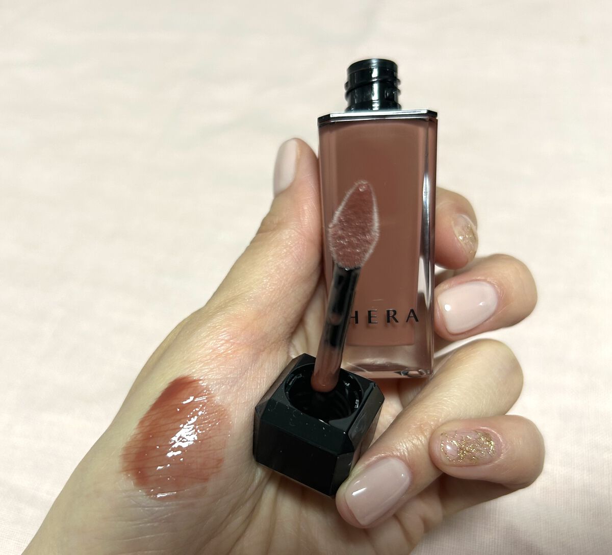 センシュアルヌードグロス/HERA/リップグロスを使ったクチコミ（1枚目）