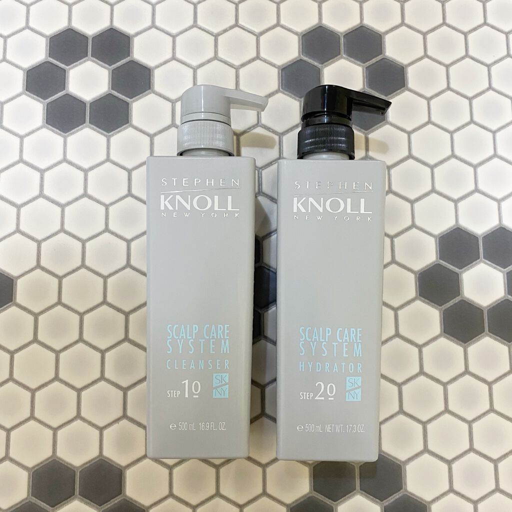 スカルプケアシステム クレンザー/ハイドレーター ハイドレーター本体 500ml/スティーブンノル ニューヨーク/市販シャンプーを使ったクチコミ（1枚目）