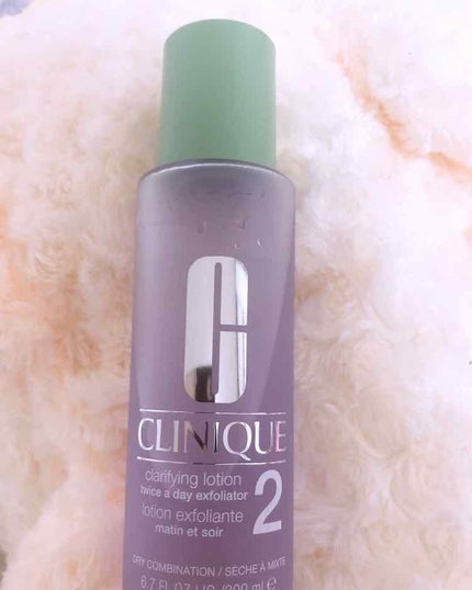 クラリファイング ローション 2/CLINIQUE/拭き取り化粧水を使ったクチコミ(1枚目)