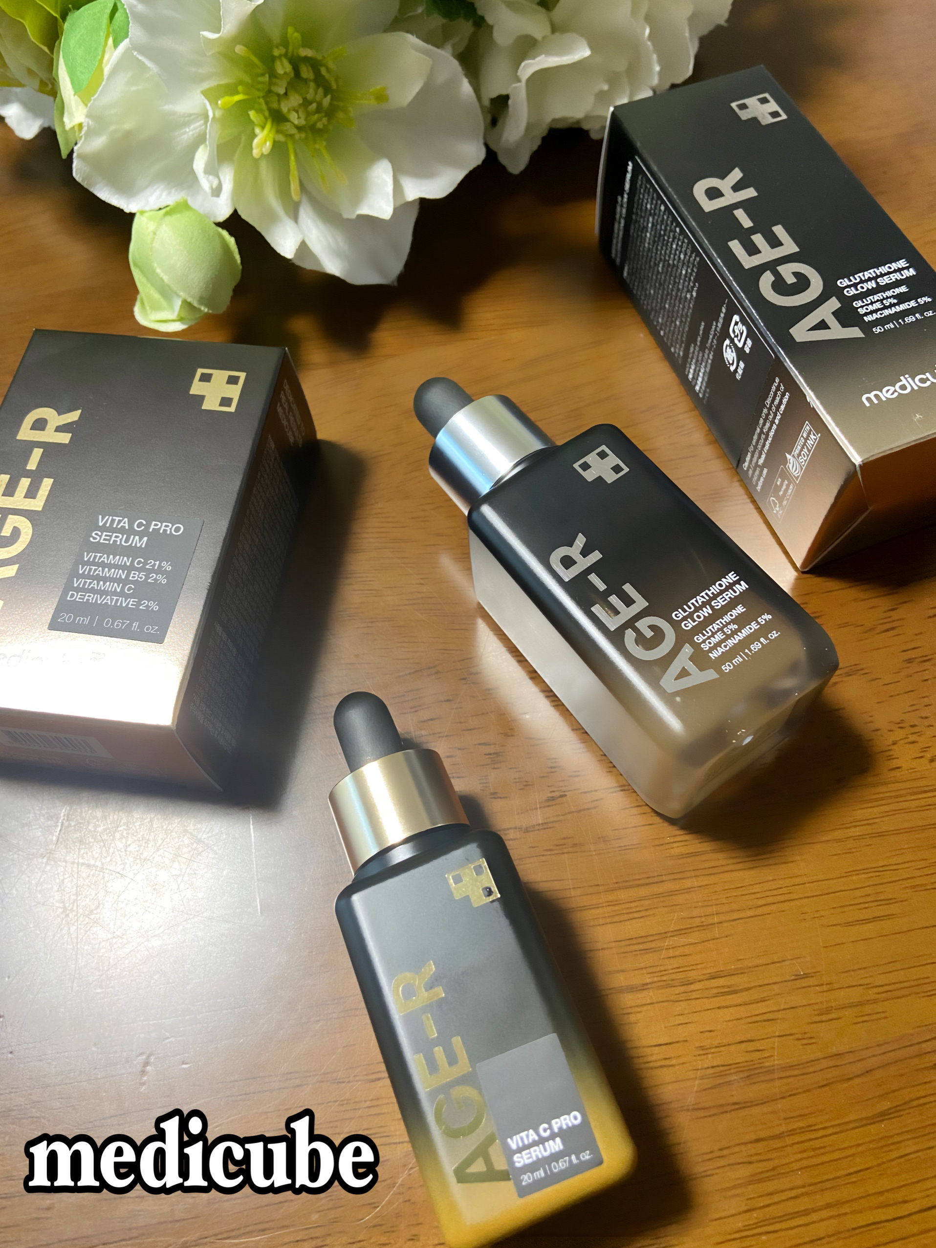 グルタチオングロウアンプル/MEDICUBE/美容液を使ったクチコミ（2枚目）
