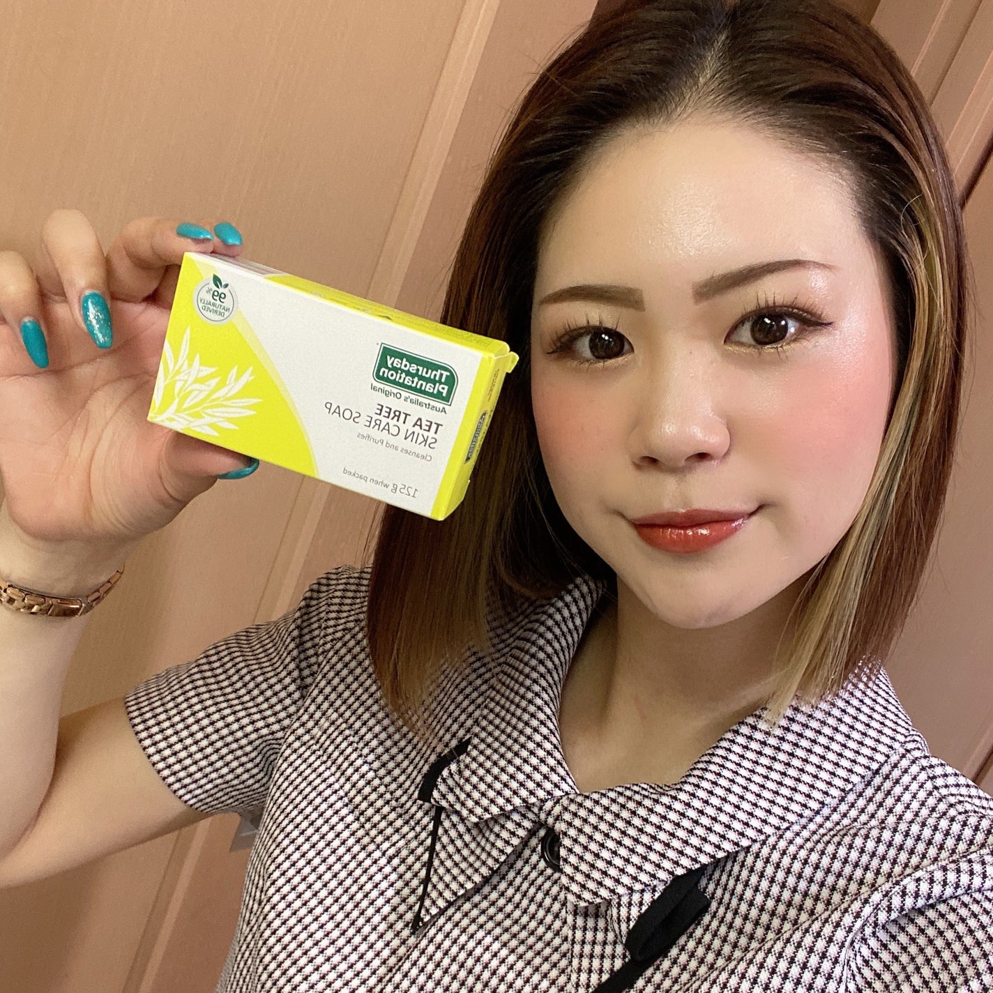 ティーツリースキンケアソープ/ミックコスモ/洗顔石鹸を使ったクチコミ(5枚目)