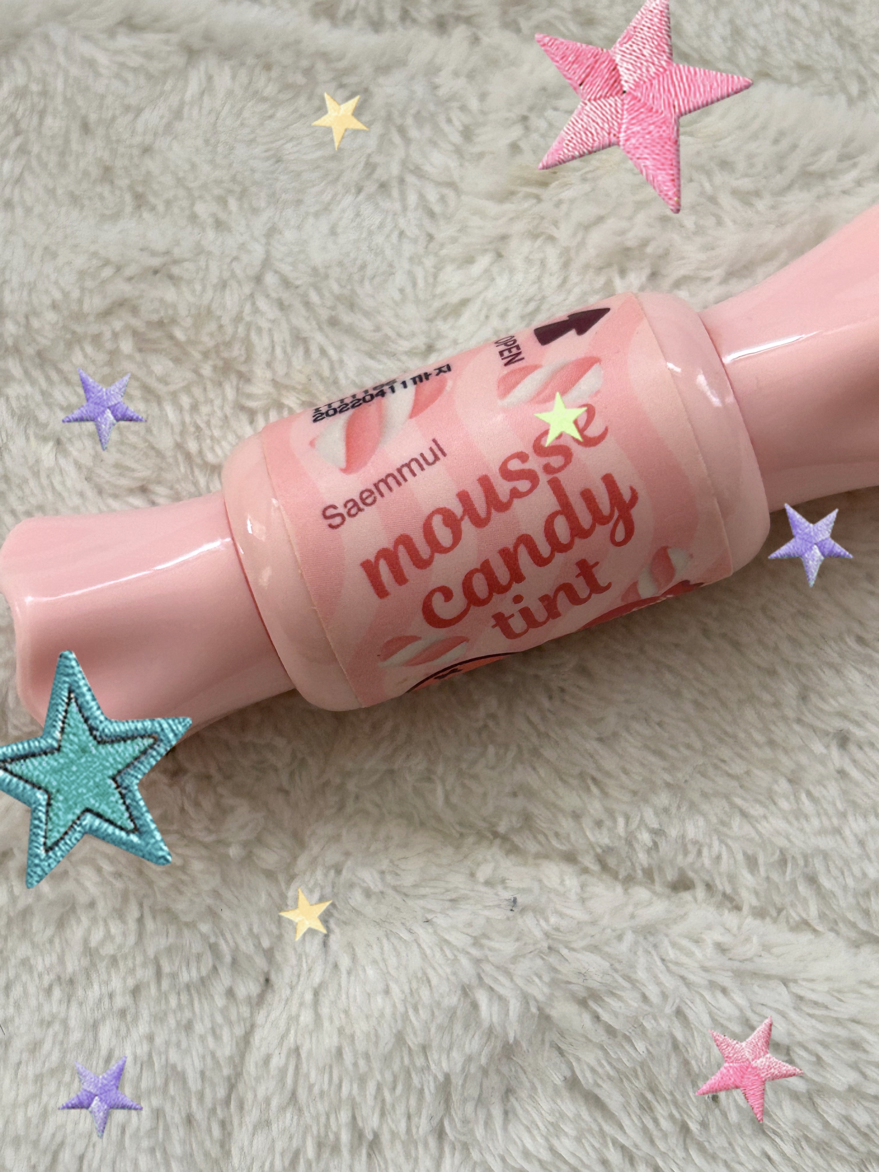 ムース キャンディー ティント/the SAEM/リップティントを使ったクチコミ（1枚目）