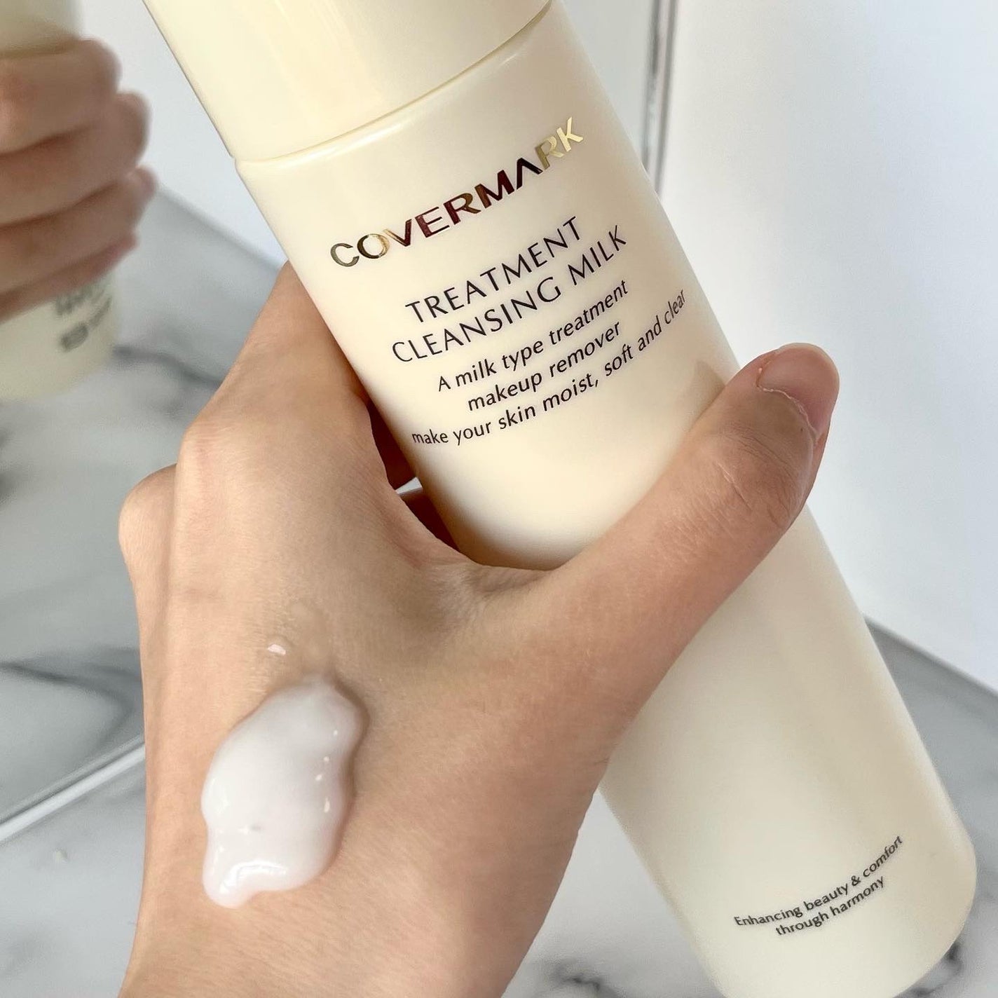 トリートメント クレンジング ミルク/COVERMARK/ミルククレンジングを使ったクチコミ(1枚目)