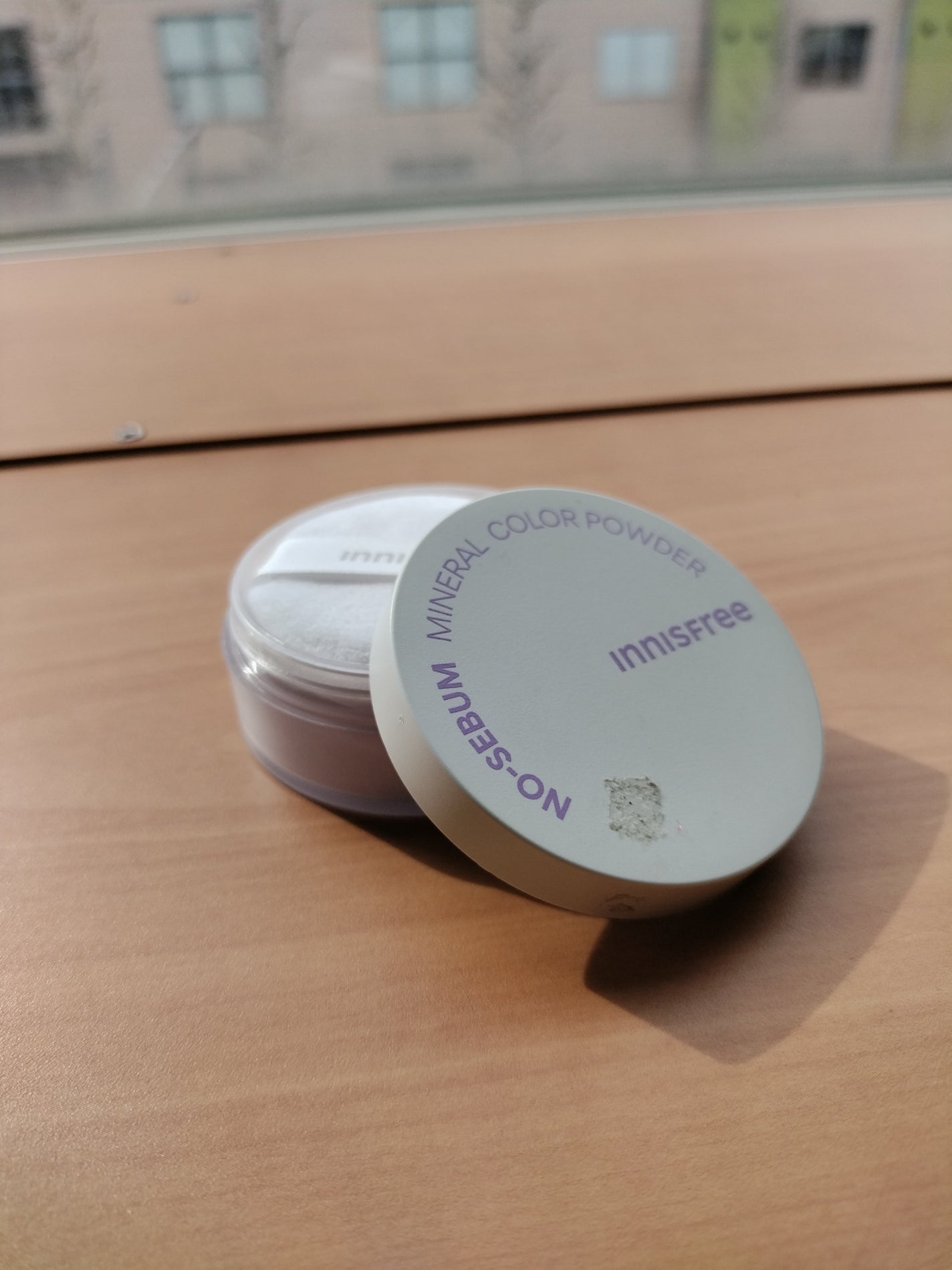 ノーセバム ミネラルカラーパウダー /innisfree/ルースパウダーを使ったクチコミ(4枚目)