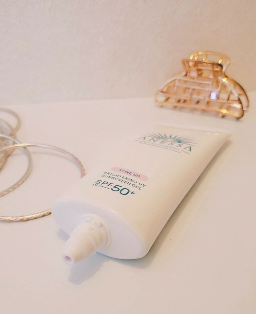 ブライトニングUV ジェル/アネッサ/化粧下地を使ったクチコミ（2枚目）