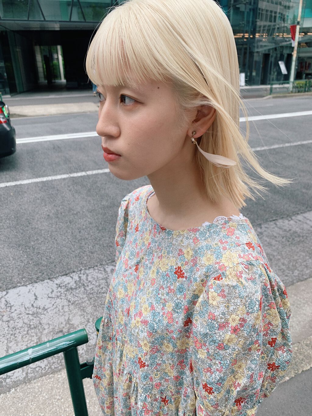 yusei on LIPS 「.....抜きっぱなしブロンド👩🏼ボブ✂︎✂︎✂︎🤼♂️色落..」(1枚目)