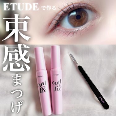 カールフィックスマスカラ ツイーザーセット ブラック/ETUDE/メイクアップキットを使ったクチコミ（1枚目）