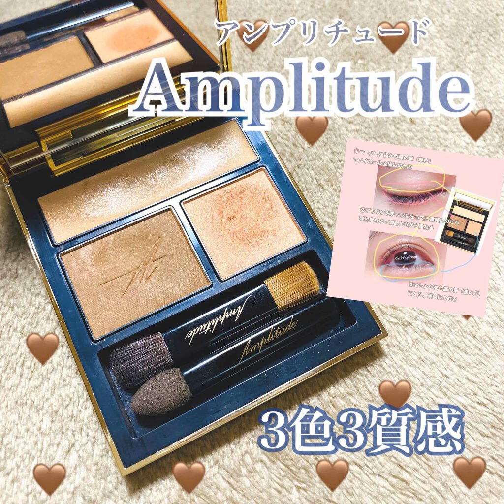 コンスピキュアス アイズ/Amplitude/アイシャドウパレットを使ったクチコミ(1枚目)