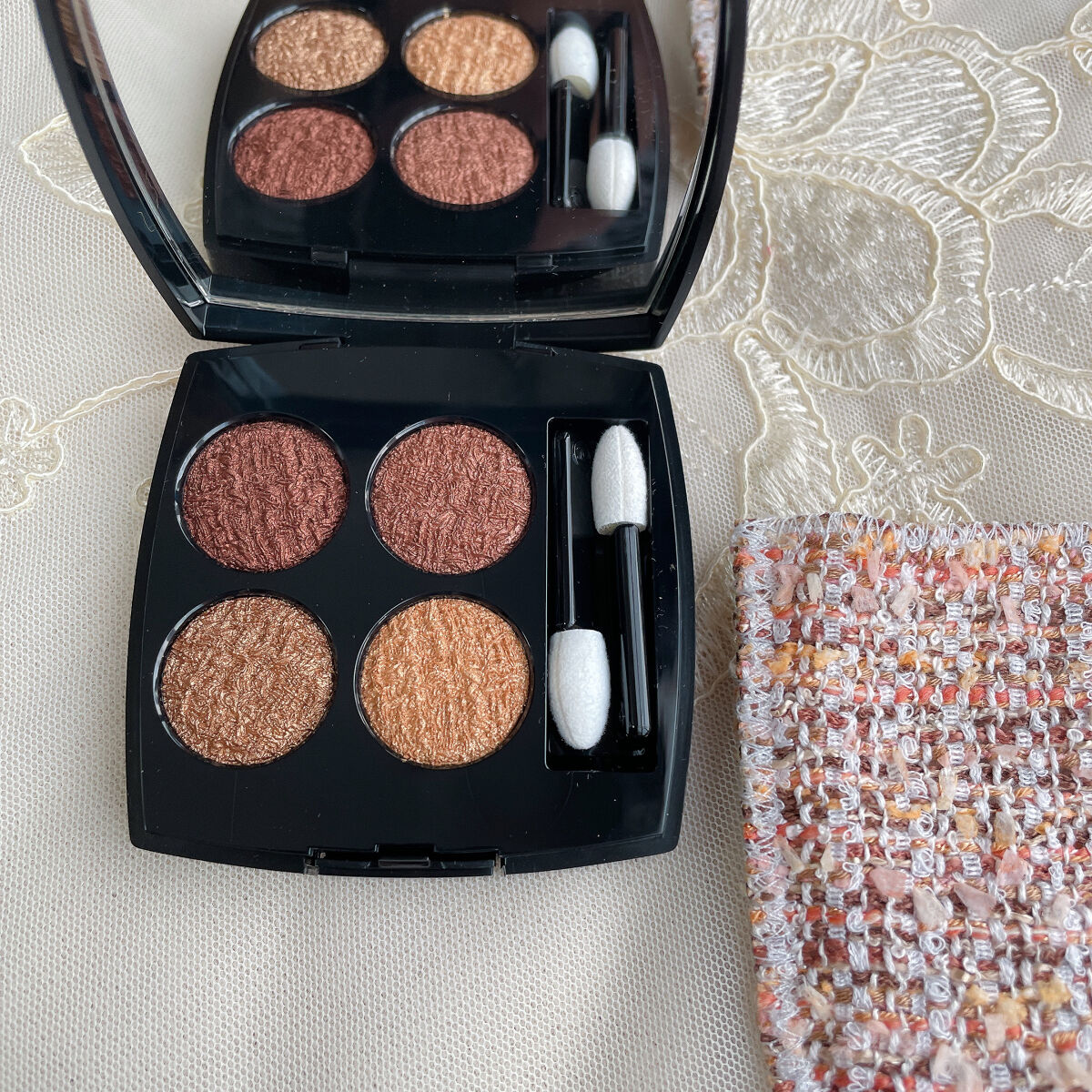 レ キャトル オンブル ツイード/CHANEL/アイシャドウパレットを使ったクチコミ（2枚目）