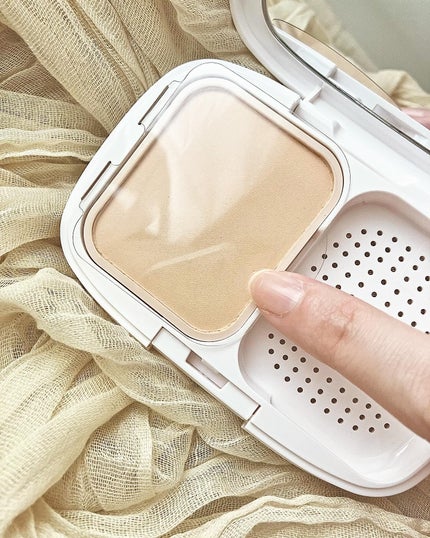 パウダーファンデーション/media luxe/パウダーファンデーションを使ったクチコミ(4枚目)