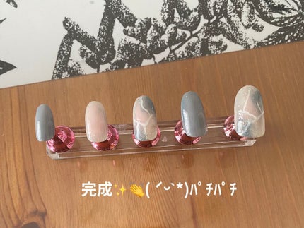 ジェルボリュームトップコート/キャンメイク/ネイルトップコートを使ったクチコミ(2枚目)