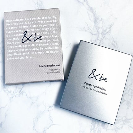 パレットアイシャドウ/&be/アイシャドウパレットを使ったクチコミ(2枚目)