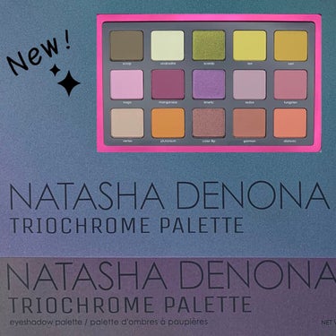 "未来的な色合い"

NATASHA DENONA
TRIOCHROME PALETTE

☆new☆
ナターシャデノナトリオクロームパレット
large 15-pan palette 
15,207円