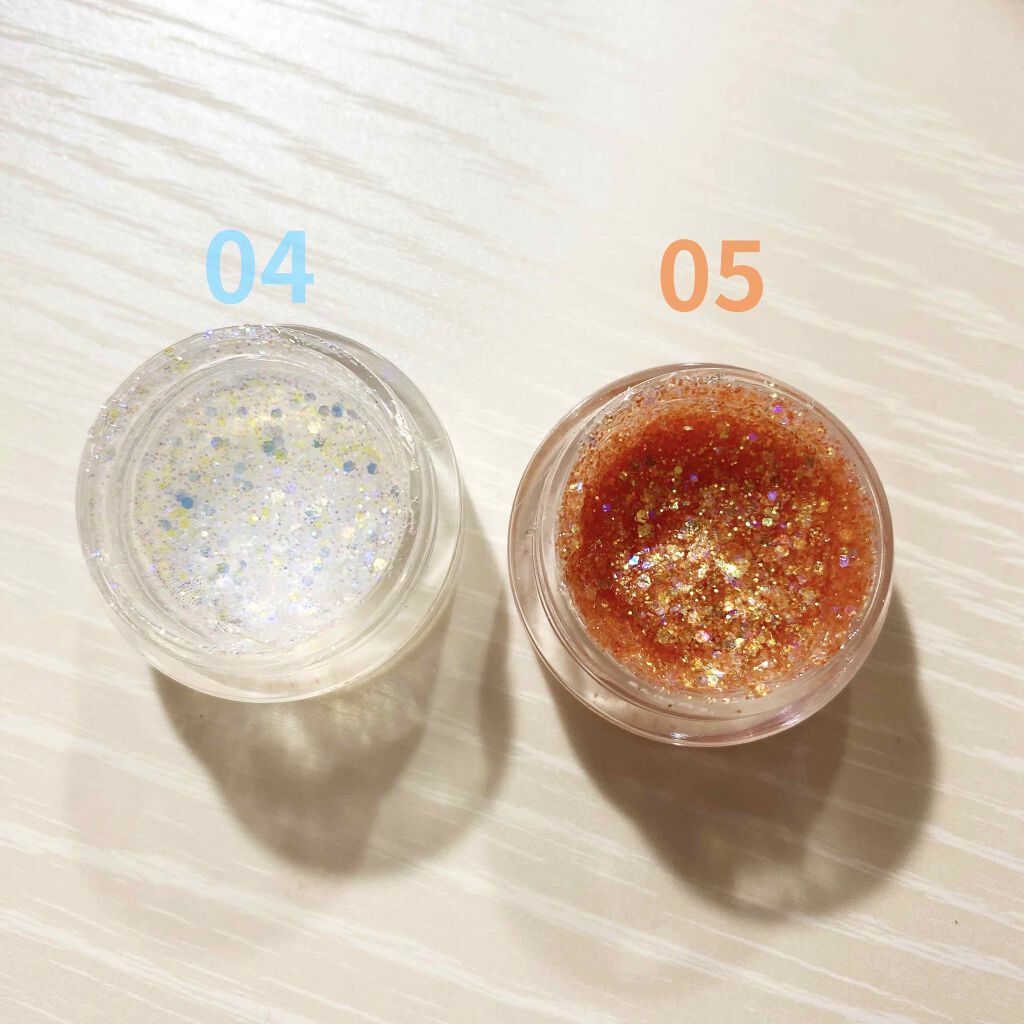 twinkle pop jelly Glitter/CLIO/ジェル・クリームアイシャドウを使ったクチコミ(2枚目)