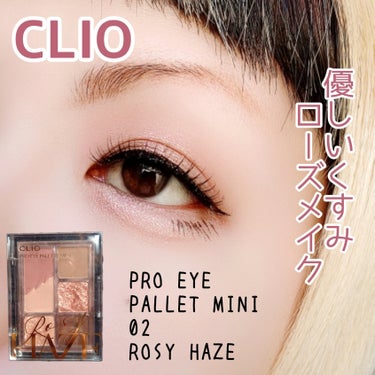 プロ アイパレット ミニ 02 ROZY HAZE / CLIO(クリオ) | LIPS