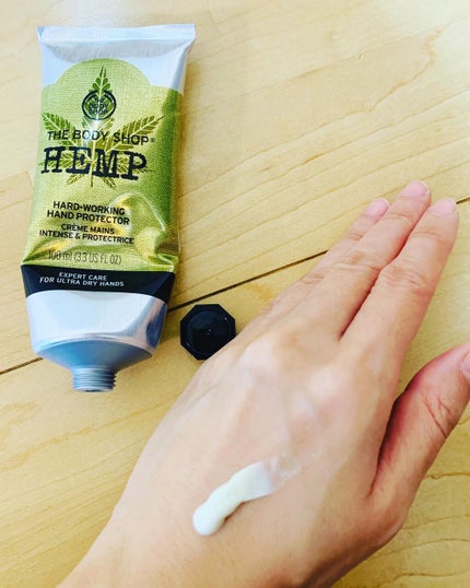 ハードワーキング ハンドクリーム HP/THE BODY SHOP/ハンドクリームを使ったクチコミ(1枚目)