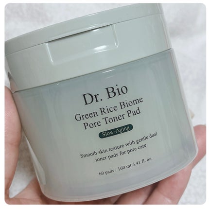 緑米バイオーム™トーンアップ毛穴トナーパッド/Dr.Bio/トナーパッドを使ったクチコミ(1枚目)