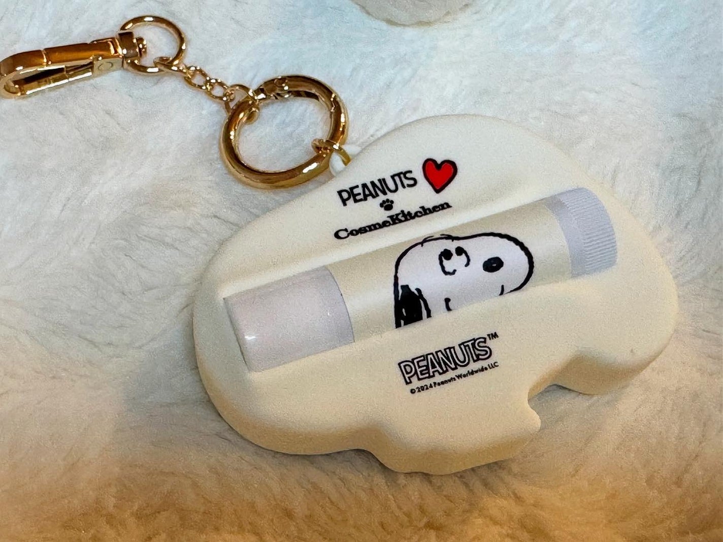 PEANUTS アロマティック リップクリーム/コスメキッチン/リップクリームを使ったクチコミ(2枚目)