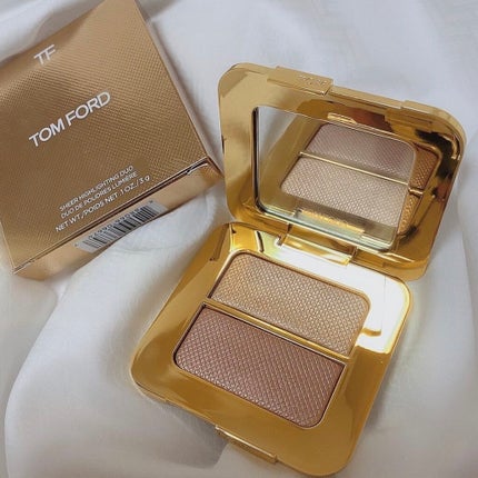 シアーハイライティングデュオ/TOM FORD BEAUTY/パウダーハイライトを使ったクチコミ(2枚目)