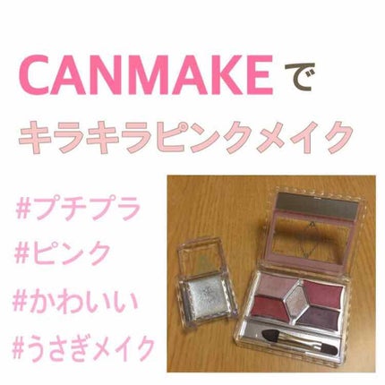 【旧品】パーフェクトスタイリストアイズ/キャンメイク/アイシャドウパレットを使ったクチコミ(1枚目)