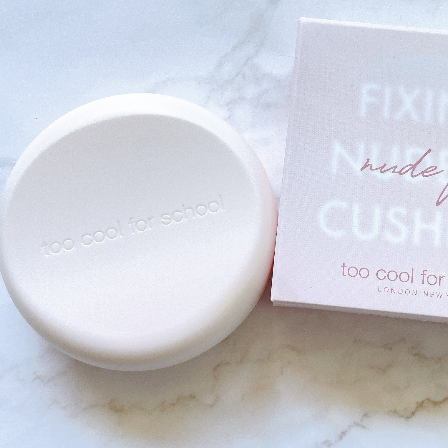 フィクシングヌードフィットクッション #1 ポーセリン/too cool for school/クッションファンデーションを使ったクチコミ（3枚目）