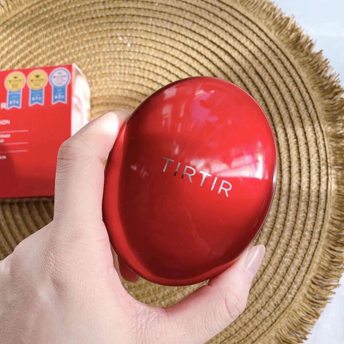 マスク フィット レッド クッション/TIRTIR(ティルティル)/クッションファンデーションを使ったクチコミ（2枚目）