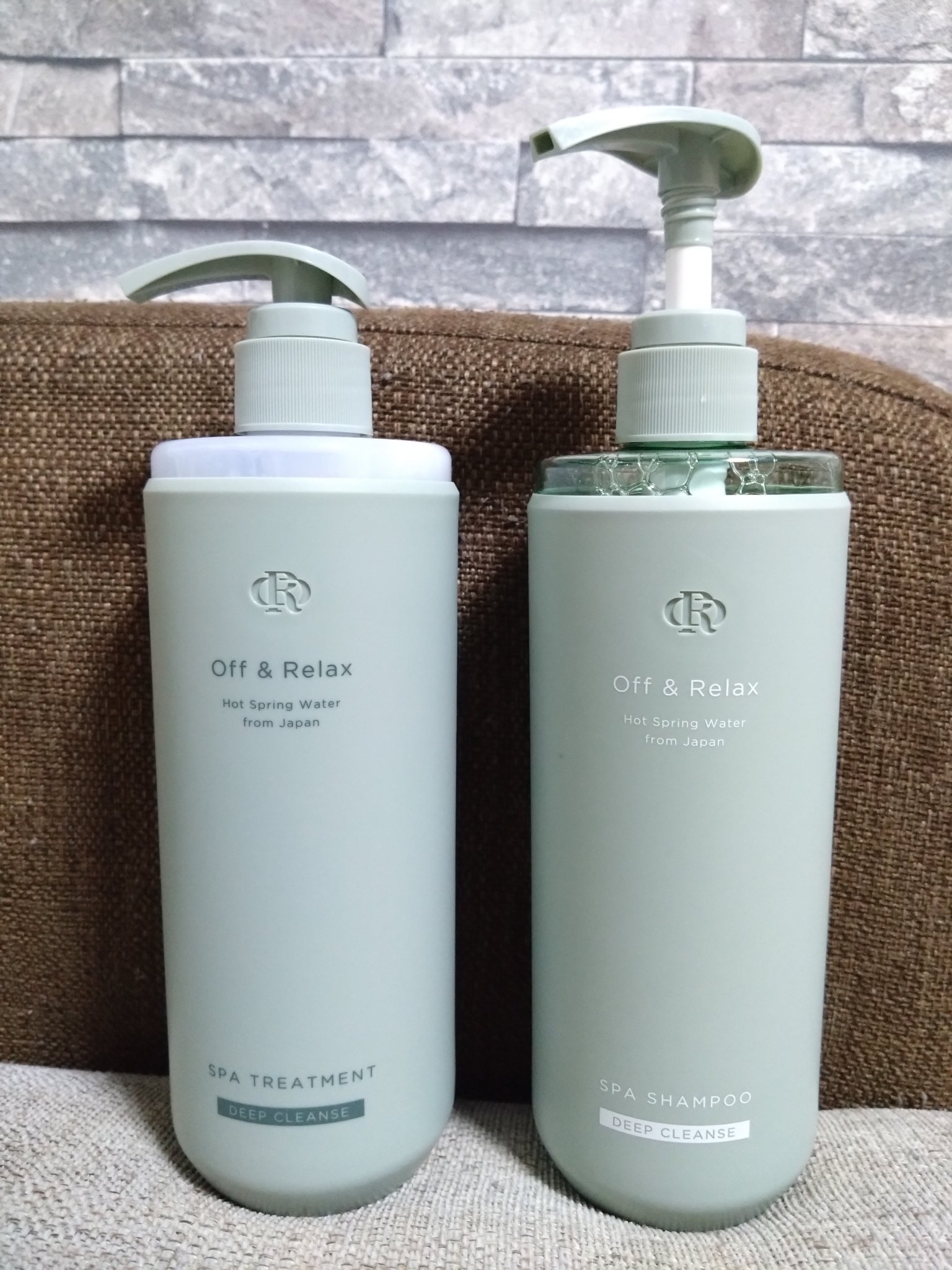 スパ・シャンプー/ヘアトリートメント ディープクレンズ/Off&Relax/市販シャンプーを使ったクチコミ（1枚目）